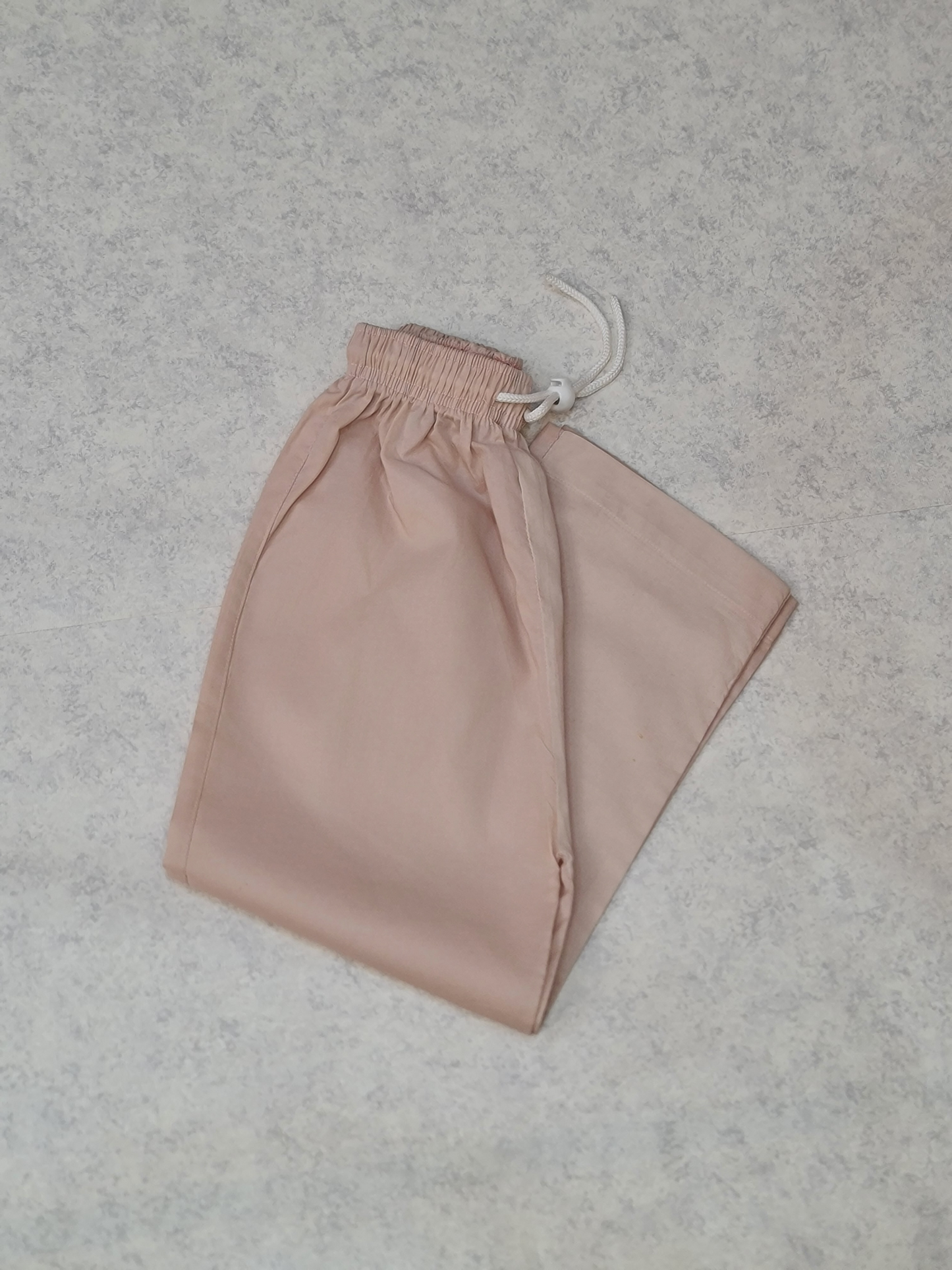 Hand Embroidered Powder Pink Kurta & Trouser