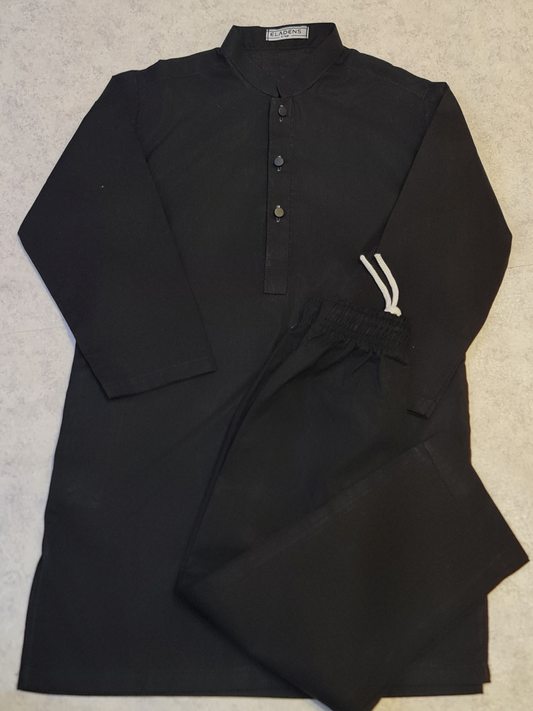Black Kurta & Trouser