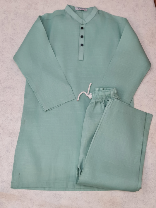 Aqua Green Kurta & Trouser
