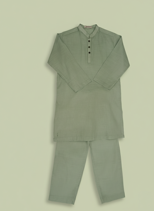 Aqua Trouser & Shirt