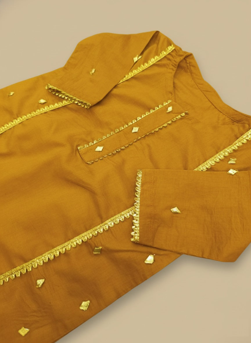 Embellished Kameez with Gharara