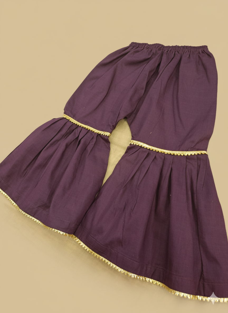 Embellished Kameez with Gharara