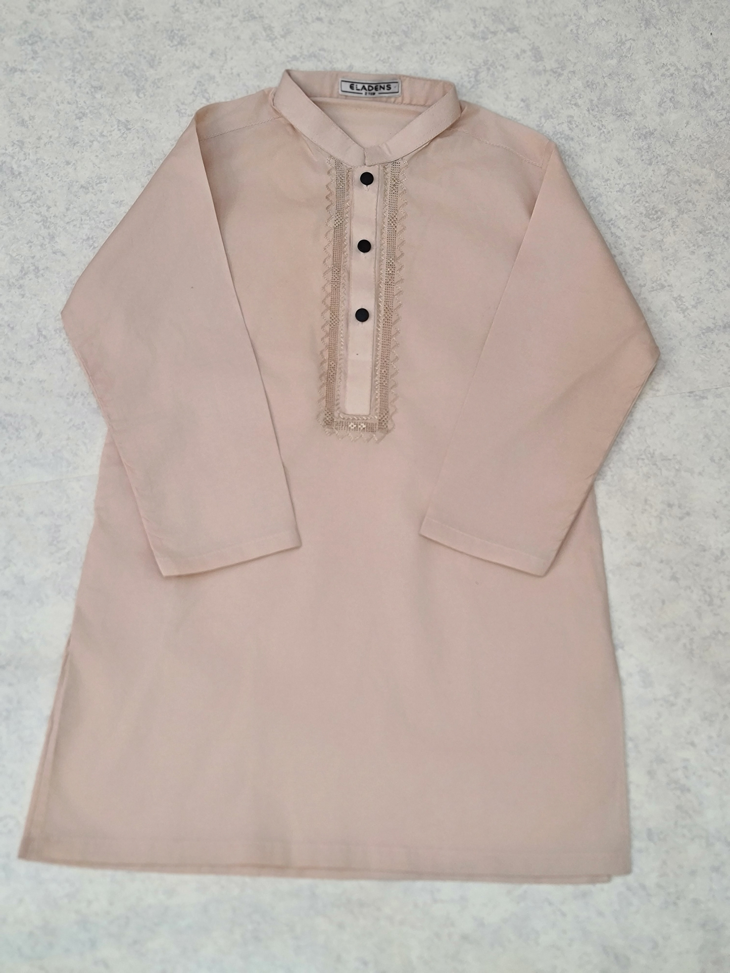 Tarkashi Hand Embroidered  Powder Pink Kurta & Trouser