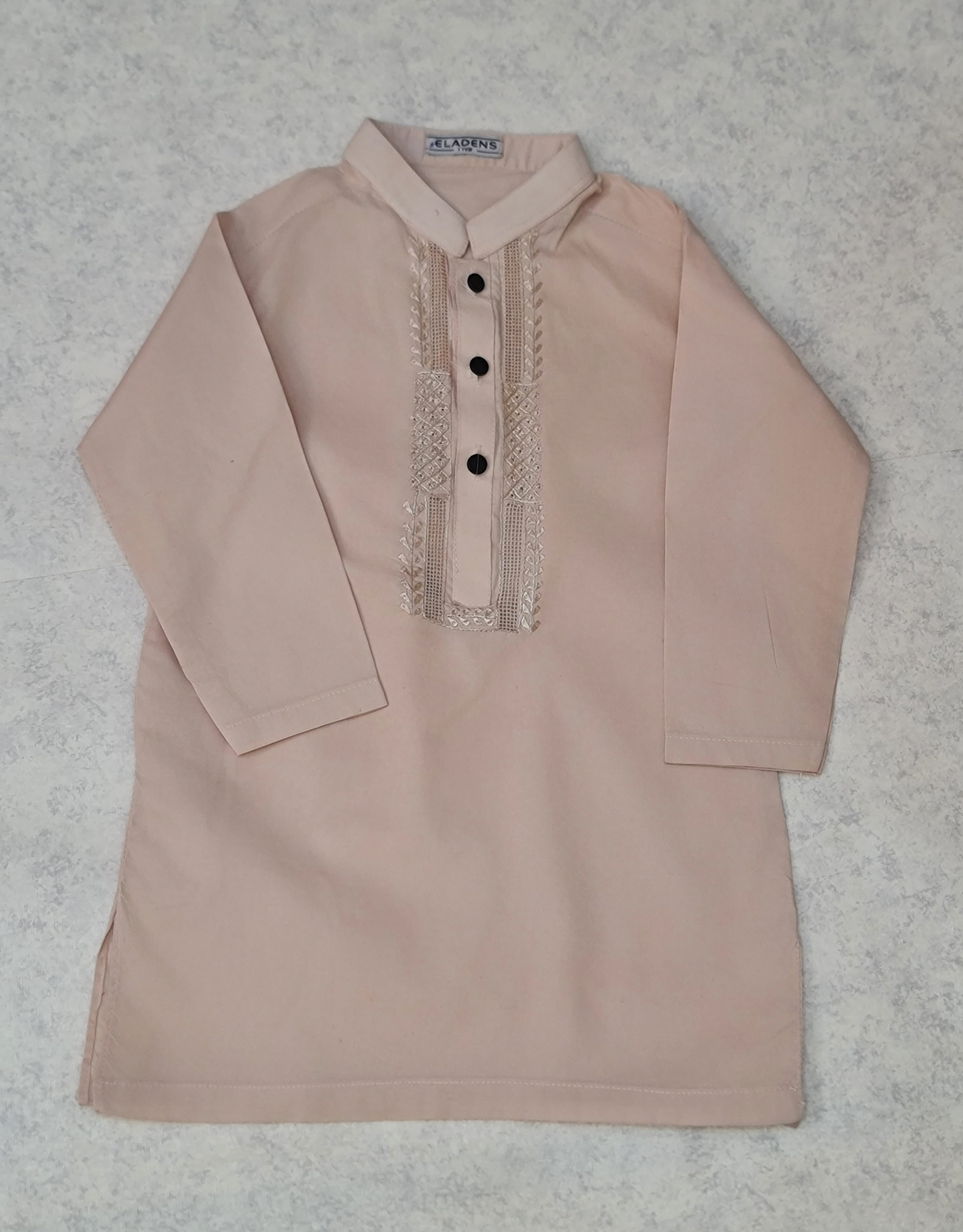 Tarkashi Hand Embroidered Powder Pink Kurta & Trouser