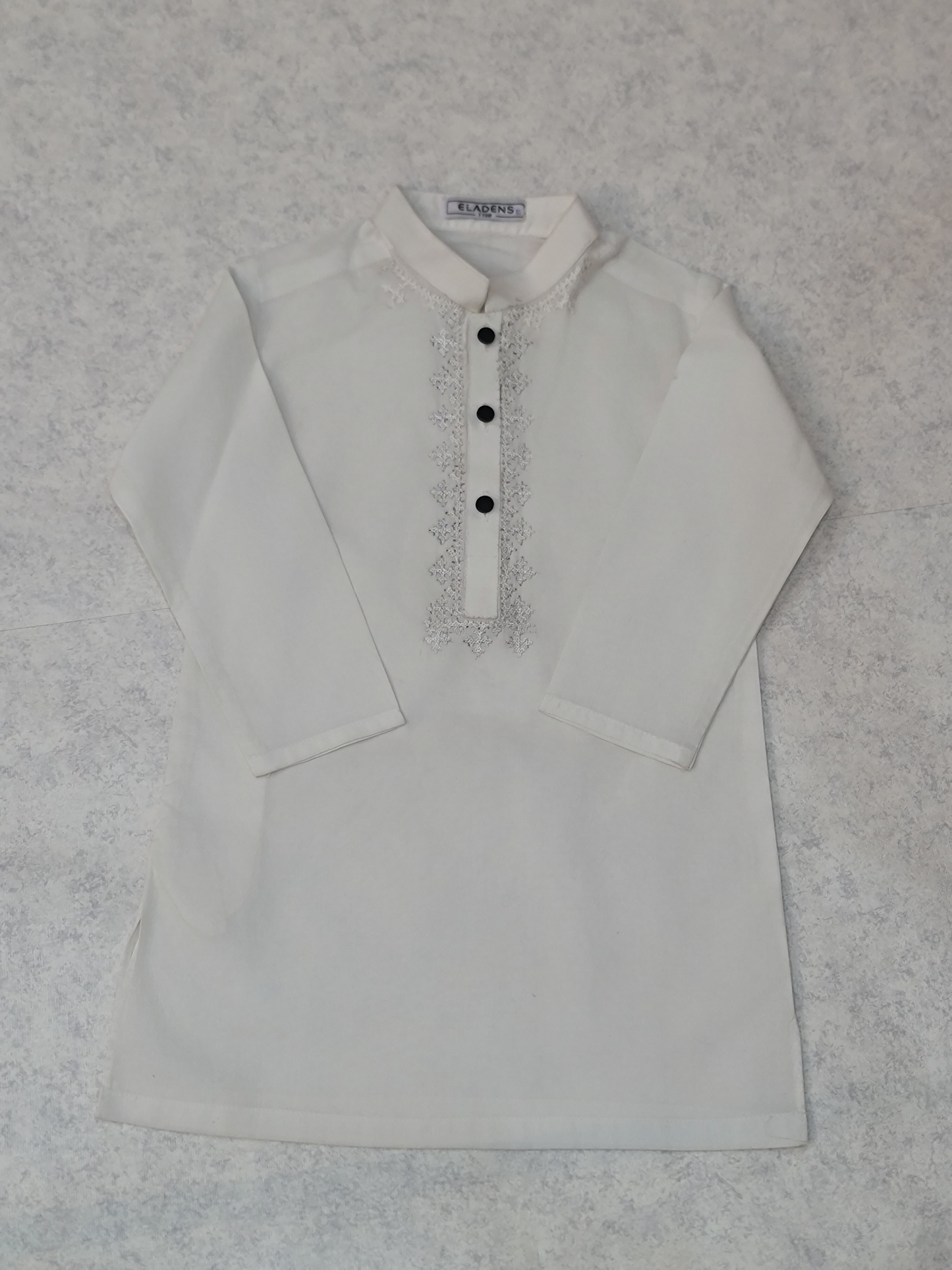 Hand Embroidered White Kurta & Trouser
