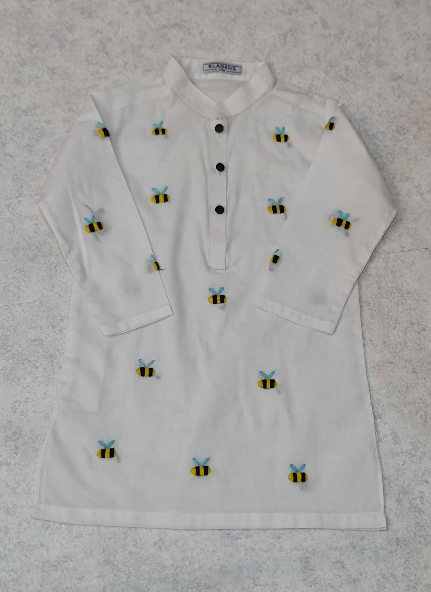 Hand Embroidered White Kurta & Trouser