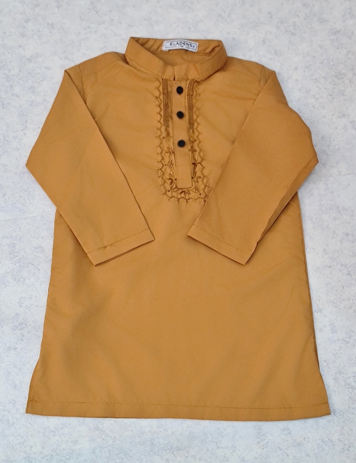 Tarkashi Hand Embroidered Amber Kurta & Trouser