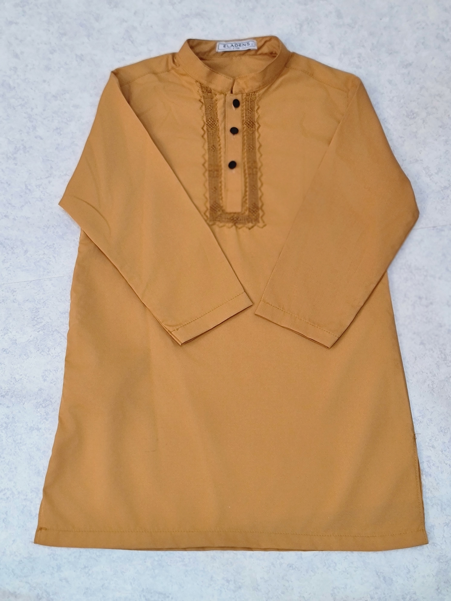 Tarkashi Hand Embroidered Amber Kurta & Trouser