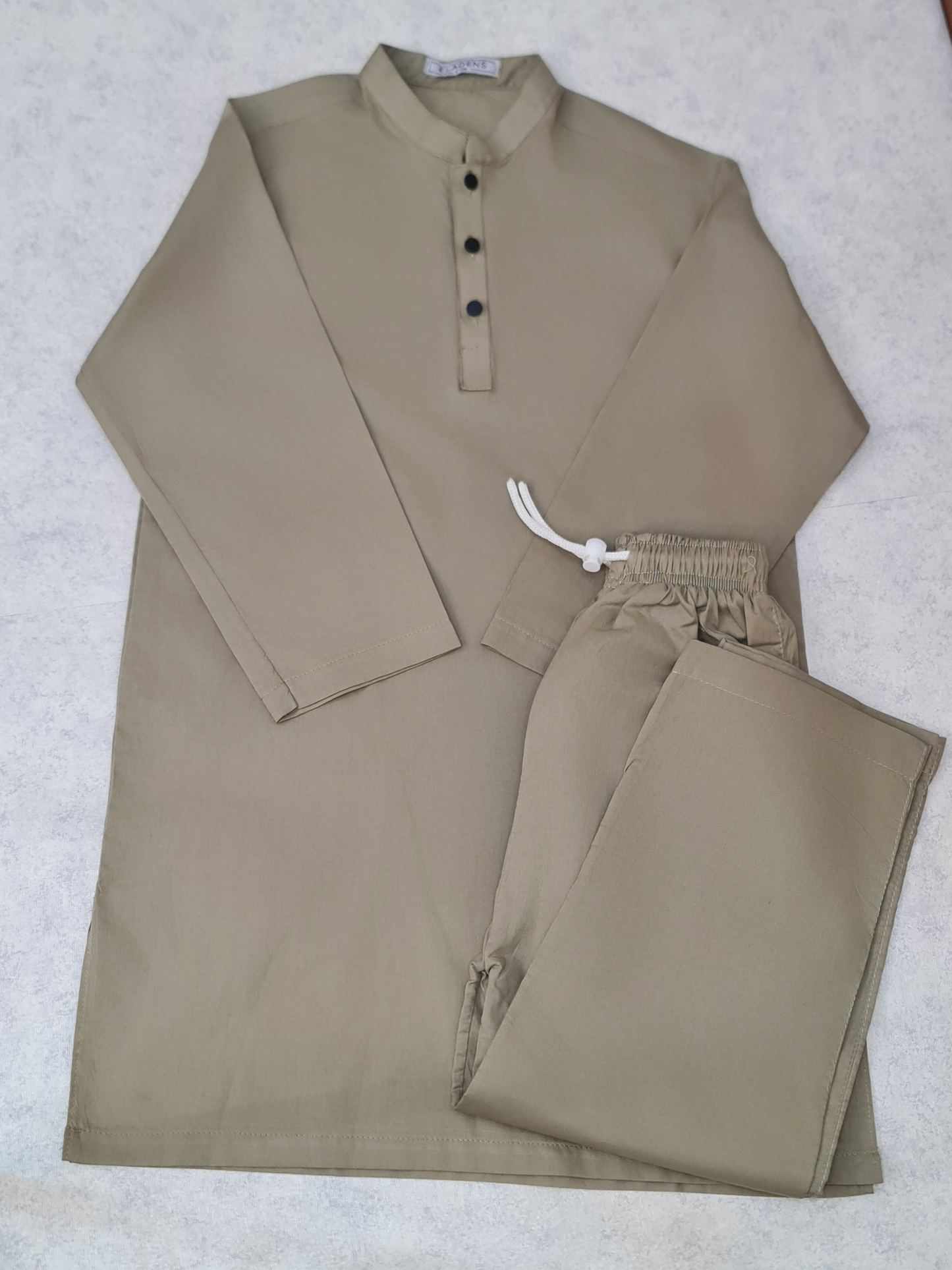 Moss Green Kurta & Trouser