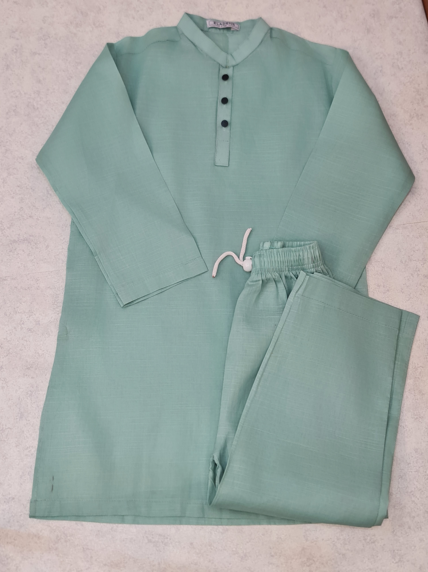 Aqua Green Kurta & Trouser