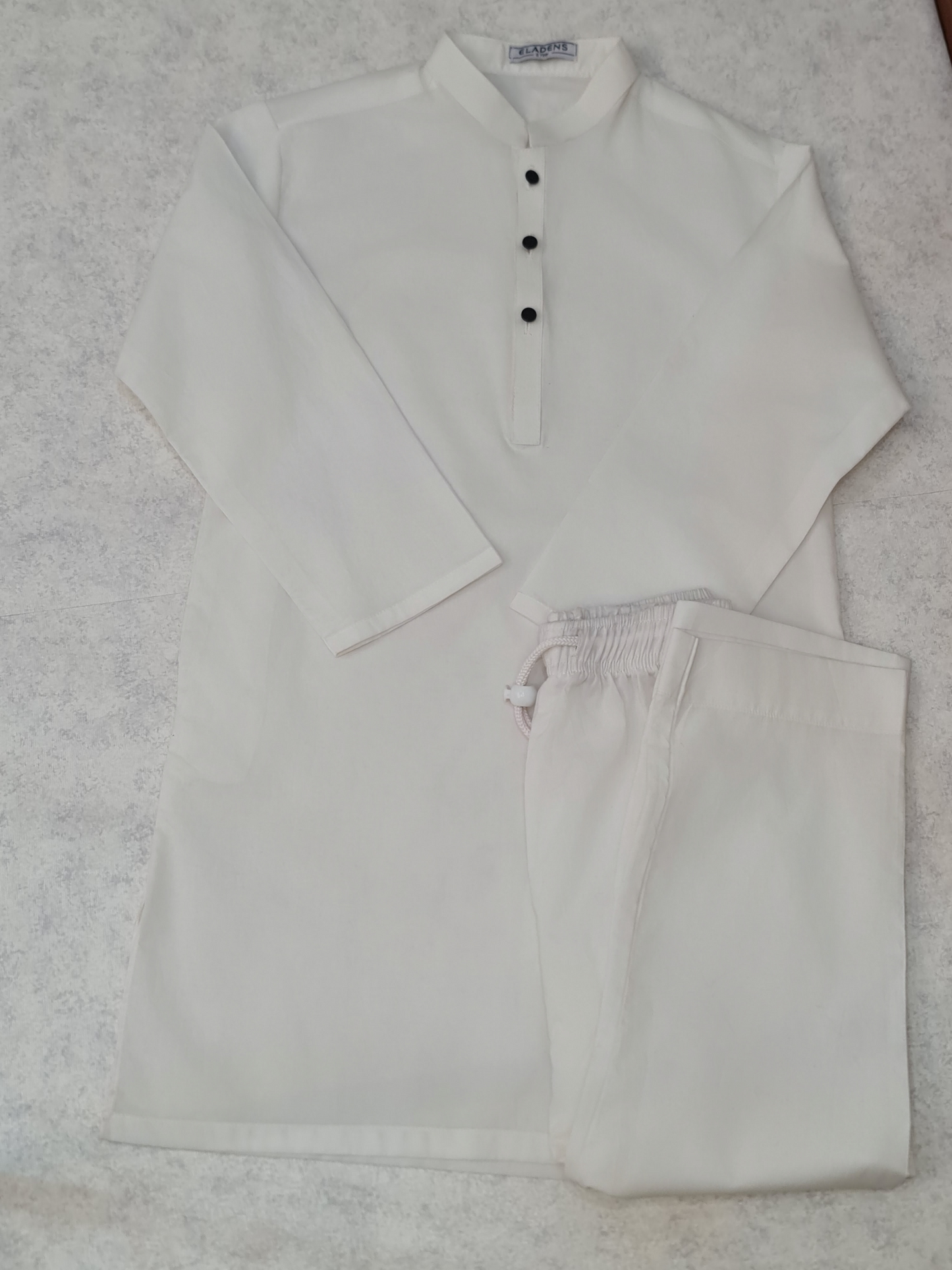 White Kurta & Trouser