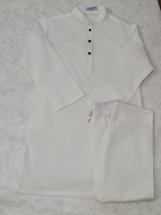 White Kurta & Trouser