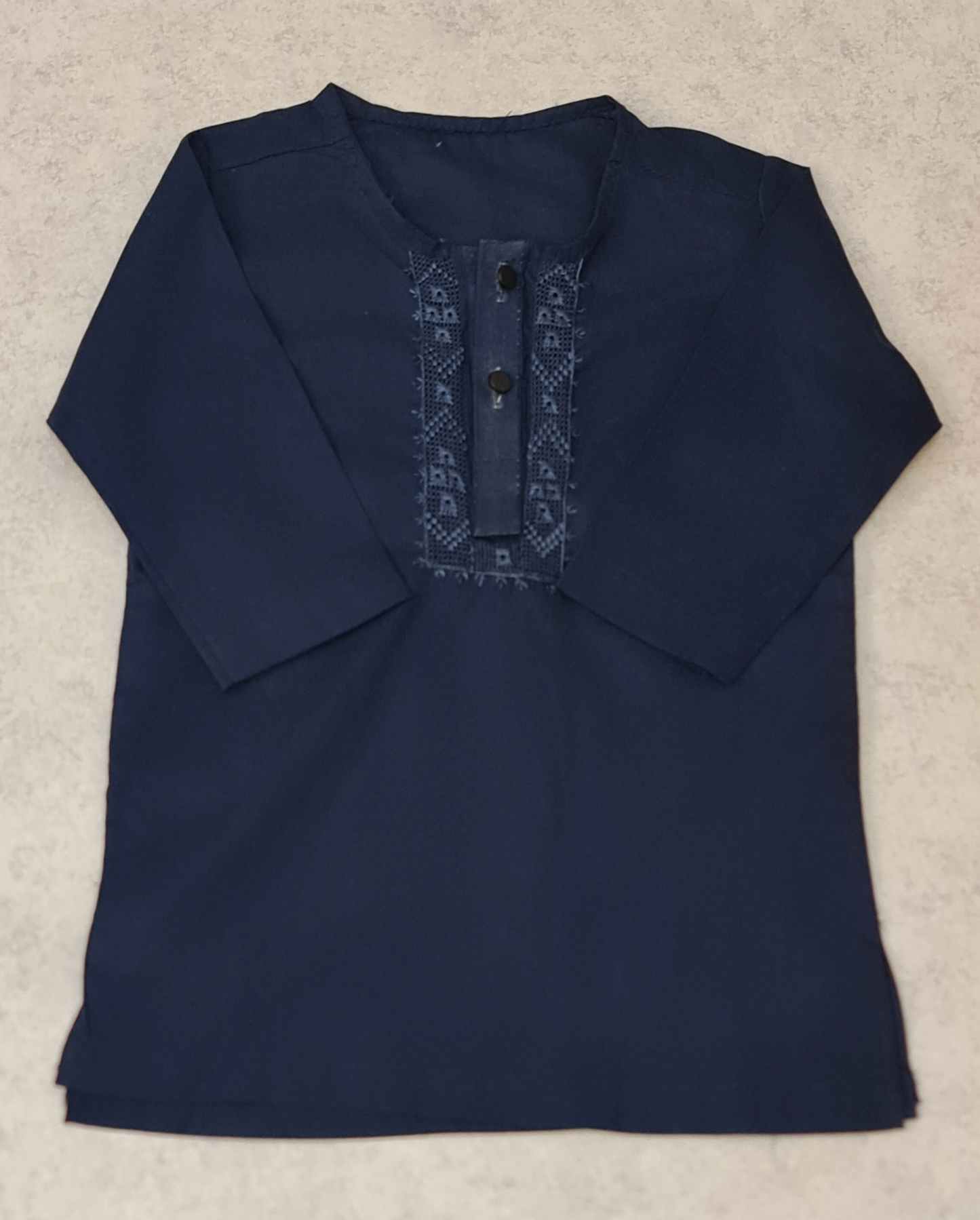 Tarkashi Hand Embroidered Navy Kurta & Trouser