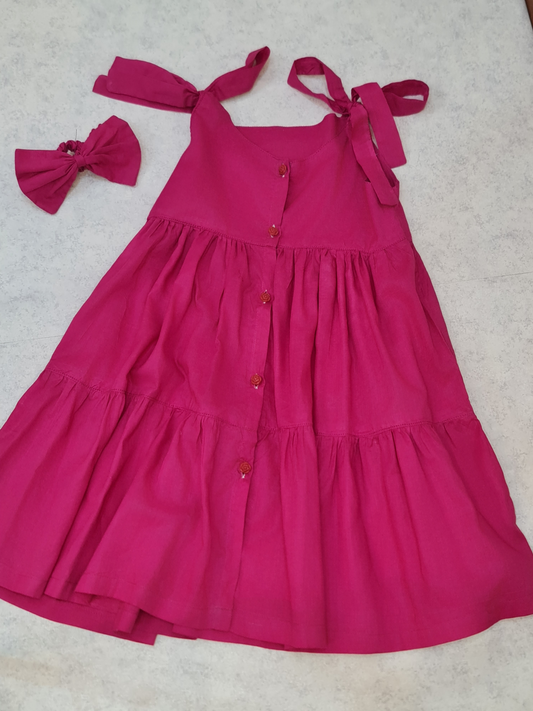 Deep Pink Dress
