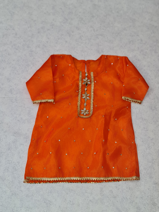 Embellished Kameez with Lehnga