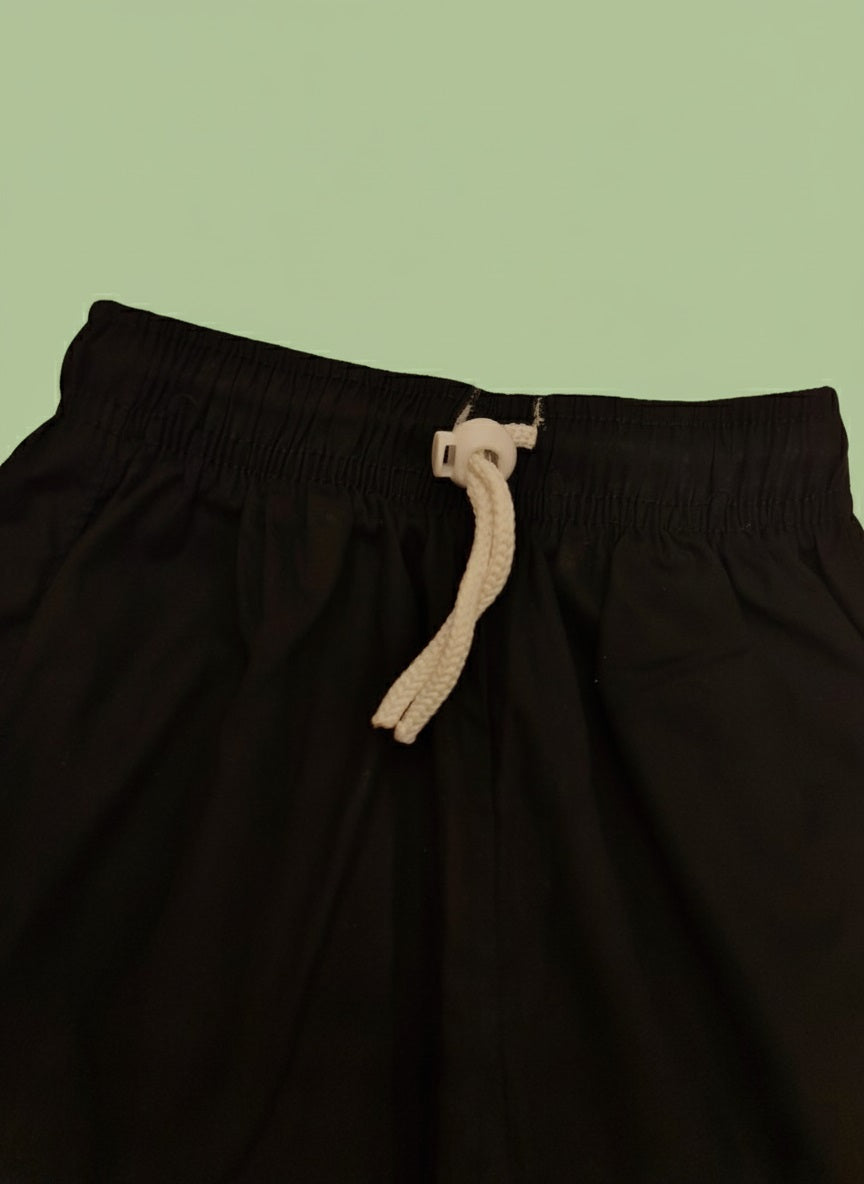 Boys Black Kurta Trouser