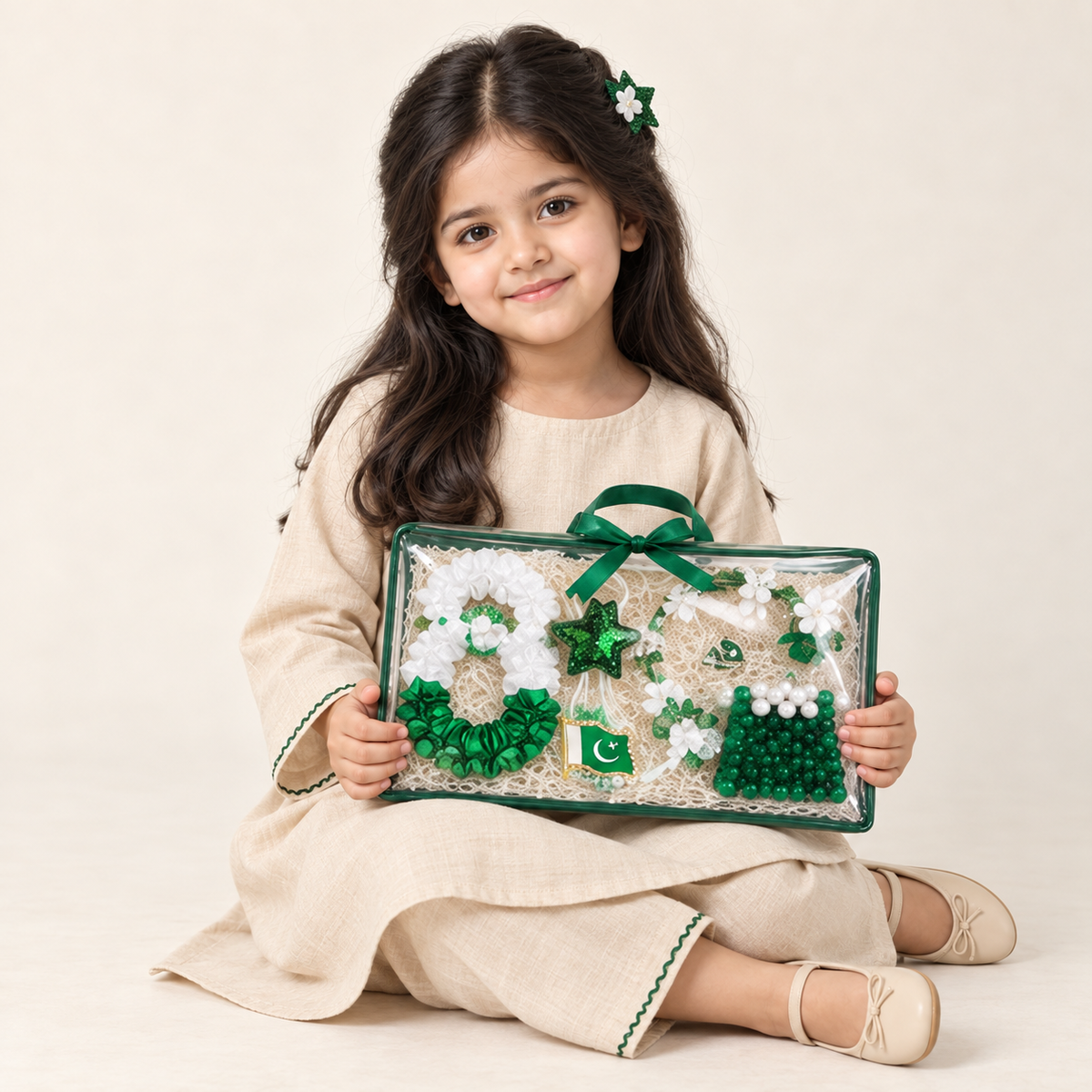Azadi Pack worn by an ELADENS Kids model